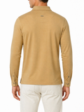 Polo Mens Double Face Ls Golfer Stone