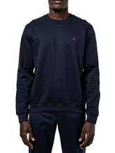 Polo Mens Essential Cotton Crew Sweatshirt In Navy