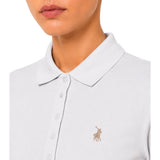 Polo Womens Margot Short Sleeves Golfer In Blue/Grey