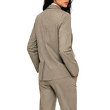 Polo Womens Jade Double Breasted Blazer In Khaki