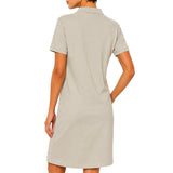 Polo Women Kathy Short Sleeve Golfer Dress In Cool Sage