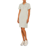 Polo Women Kathy Short Sleeve Golfer Dress In Cool Sage