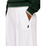 Polo Womens Millie Face Pique Pants In White
