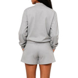 Polo Womens Taylor Active Track Jacket In Blue Grey