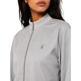 Polo Womens Taylor Active Track Jacket In Blue Grey