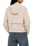 Polo Womens Mila Long Sleeves Sport Jacket In Oatmeal