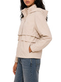 Polo Womens Mila Long Sleeves Sport Jacket In Oatmeal