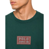 Polo Mens Pjc Pixel Logo T-Shirt In Dark Green