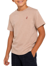Polo Boys Rick T-Shirt In Mushroom