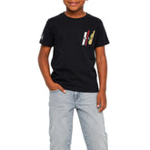 Polo Boys Ivan Printed T-Shirt In Navy