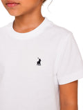 Polo Girls Kelly T-Shirt In White