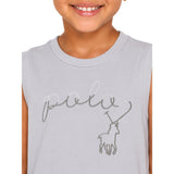 Polo Girls Jordan Rope Sleeveless Dress In Ice Blue