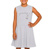 Polo Girls Jordan Rope Sleeveless Dress In Ice Blue