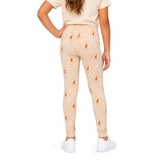 Polo Girls Julia Aop Full Length Leggings In Ligt Stone