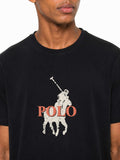 Polo Mens Graphic Logo T-Shirt In Navy