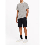 Polo Mens Geometric Pima Printed Golfer In Grey