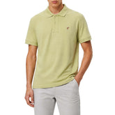 Polo Mens Essential Pique Golfer In Light Green