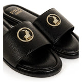 Polo Womens Circle Trim Slide In Black