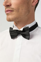 Lorenzini Mens Wing Collar Shirt In White