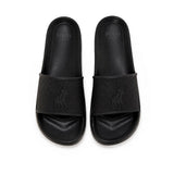 Polo Boys Pony Moulded Pool Sandals In Black