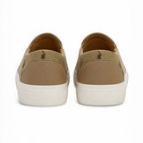 Polo Mens Jacquard Monogram Slip-On Shoes In Stone