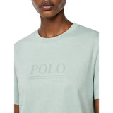 Polo Womens Nandi Short Sleeves T-Shirt Dress In Mint