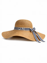 Polo Ladies Tape Straw Sun Hat In Natural