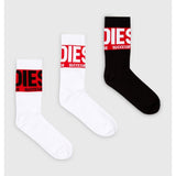 Diesel Mens Skm-Ray 3 Pack Socks In Multi