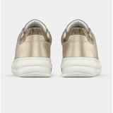 Replay Womens Olympe Allover Sneakers In Gold