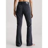 Calvin Klein Authentic Bootcut Jeans In Black