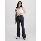 Calvin Klein Authentic Bootcut Jeans In Black