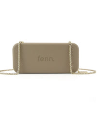 Fenn Womens Wallet With Gold Chain In Stone