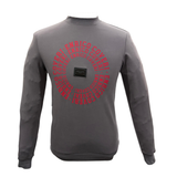 Enrico Coveri Mens 40 Sweatshirt In Dark Grey