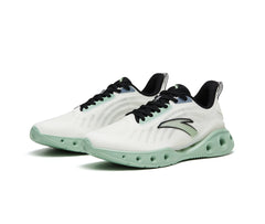 Anta Mens Running Shoes White & Green