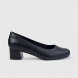 Hush Puppies Ladies Soft Fynn Heels Black