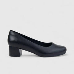 Hush Puppies Ladies Soft Fynn Heels Black