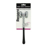 Regent Kitchen Meat Tenderizing Mallet Zinc Alloy In Sliver/Black