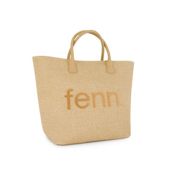 Fenn Wood Coffee Shopping Bag In Light Tan