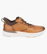 Florsheim Mens Fleet Perf Sneaker In Cognac