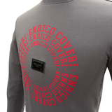 Enrico Coveri Mens 40 Sweatshirt In Dark Grey