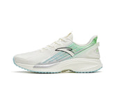 Anta Mens Running Shoes In Beige & Green