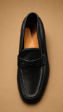 Zerga Mens Spello Shoes In Black
