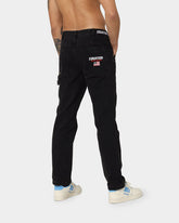 Starter Mens Star I Jeans In Black