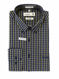 Pringle Mens Knox Long Sleeve Classic Shirt Navy