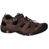 Hi-Tec Mens Reef Strap Sandals Brown & Orange