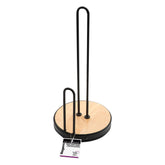 Regent Roller Towl Wooden Holder with Black Wire
