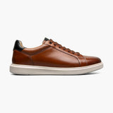 Florsheim Mens Social Lace To Toe Sneaker In Tan