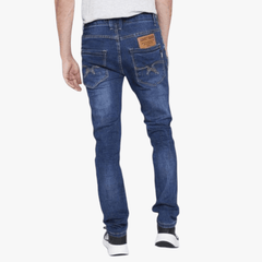 Soviet Mens Romo Straight Leg Jeans In Dark Indigo