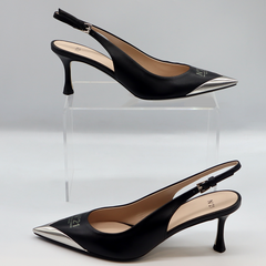 Nº21 Toe Slingback Pumps 23Ecpxnv15005 Black