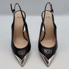 Nº21 Toe Slingback Pumps 23Ecpxnv15005 Black